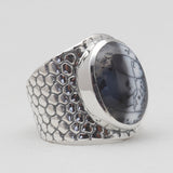 925 Sterling Silver Larimar Rings
