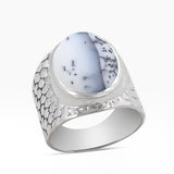 925 Sterling Silver Rainbow Moonstone Rings