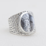 925 Sterling Silver Rainbow Moonstone Rings