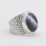 925 Sterling Silver Rainbow Moonstone Rings