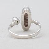 Abalone Shell Silver Rings