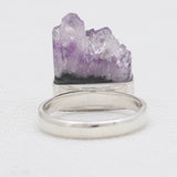 Amethyst Slice 925 Sterling Silver Rings