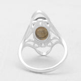 Labradorite Silver Rings