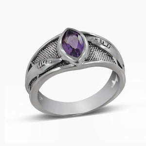 925 Sterling Silver Citrine Rings