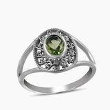 925 Sterling Silver Garnet Rings