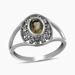 925 Sterling Silver Garnet Rings