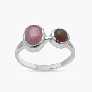 925 Sterling Silver Tourmaline Rings