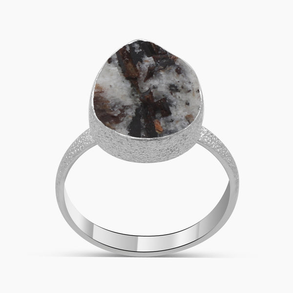 925 Sterling Silver Astrophyllite Rings