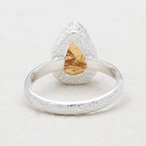 925 Sterling Silver Citrine Rings