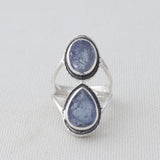 Tanzanite Silver Ring