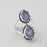 Tanzanite Silver Ring