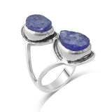 Tanzanite Silver Ring