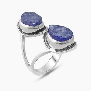 925 Sterling Silver Tanzanite Ring