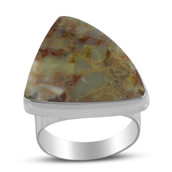 Madagascar Opal Silver Rings