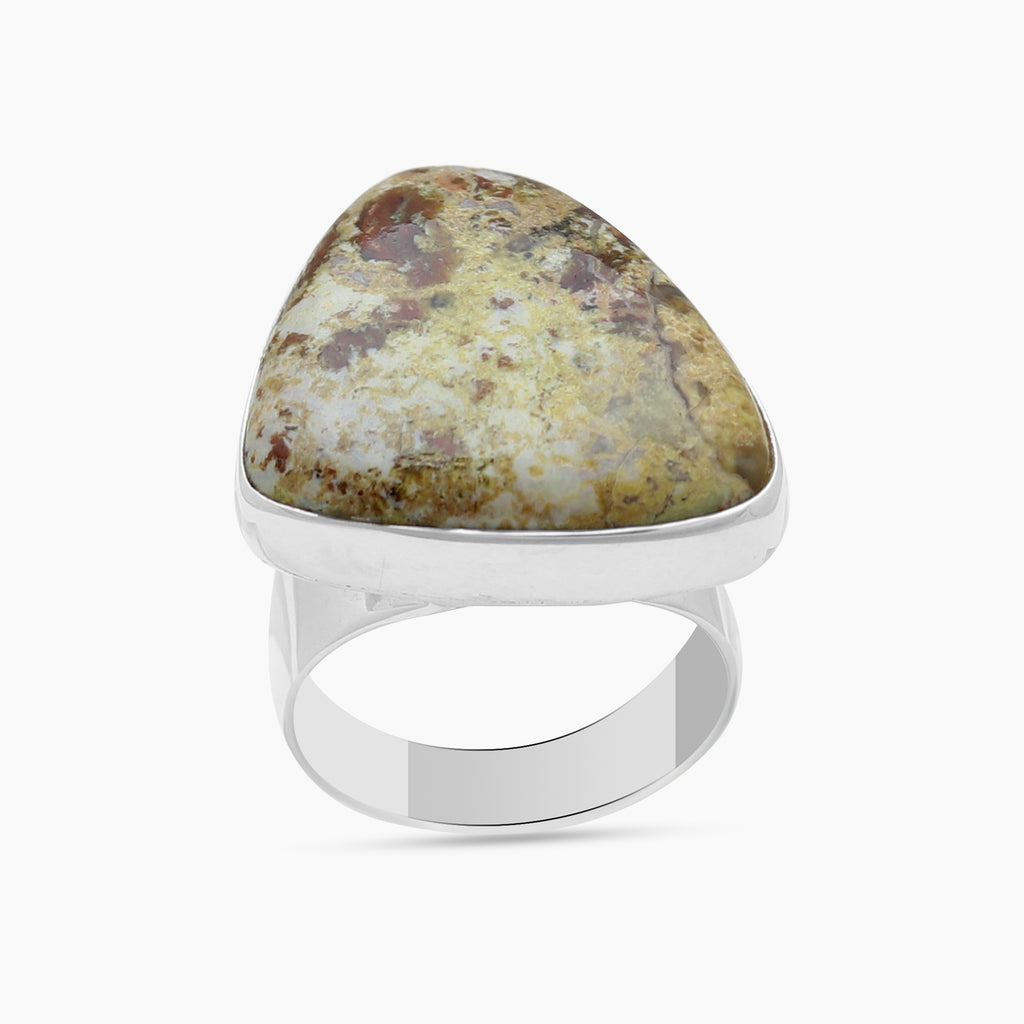 Madagascar Opal Silver Rings