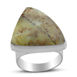 Madagascar Opal Silver Rings