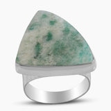 Madagascar Opal Silver Rings
