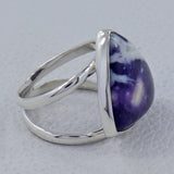 Dendritic Opal Silver Ring