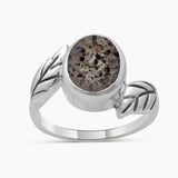 Natural Singing Quartz Silver Rings