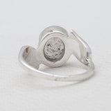Natural Singing Quartz Silver Rings