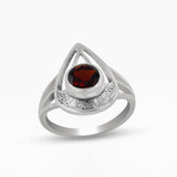 925 Sterling Silver Peridot Rings