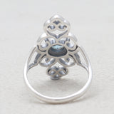 Natural Amethyst Silver Rings