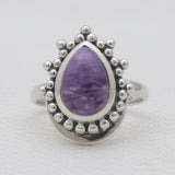 925 Sterling Silver Mystic Quartz Rings