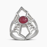925 Sterling Silver Amethyst Ring