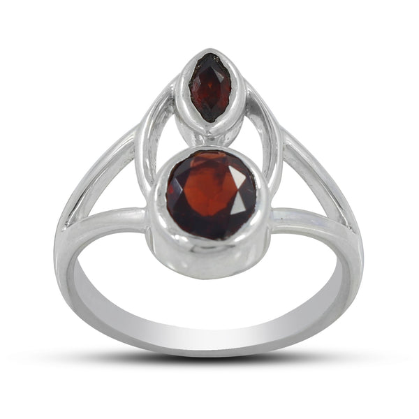 925 Sterling Silver Blue Topaz Ring