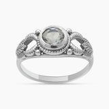925 Silver Rainbow Moonstone Rings