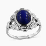 Green Amethyst Silver Rings