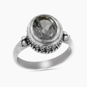 Natural Amethyst 925 Sterling Silver Ring