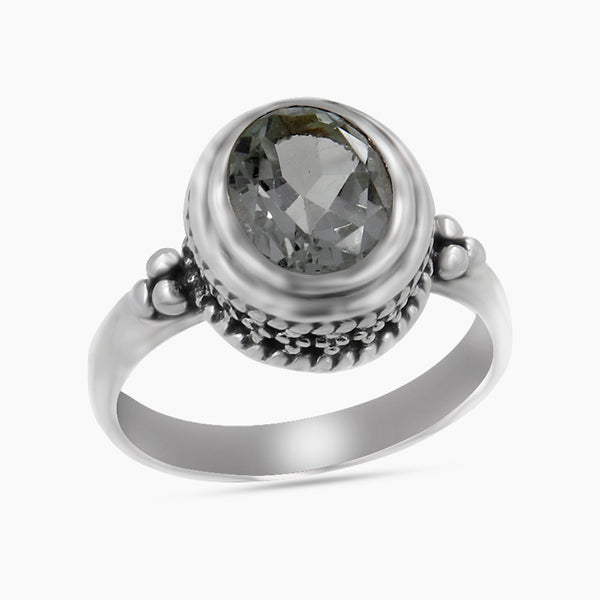 Natural Amethyst 925 Sterling Silver Ring