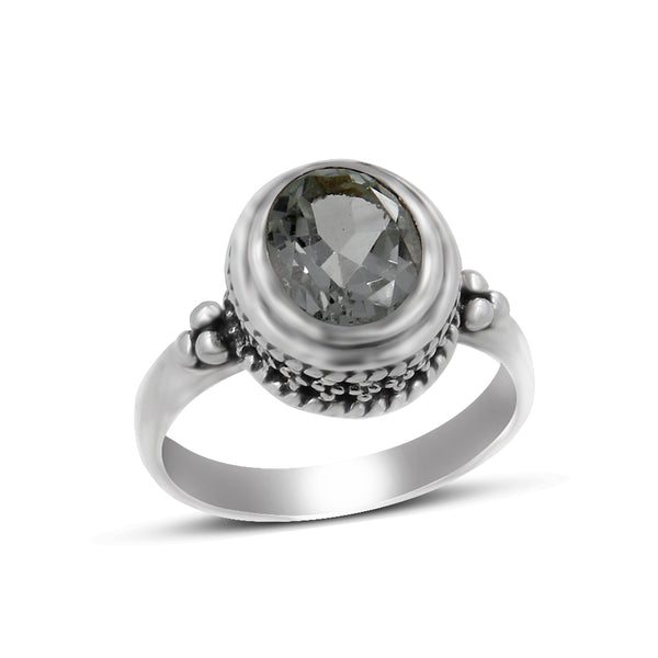 Natural Amethyst 925 Sterling Silver Ring