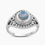 925 Sterling Silver Charoite Rings