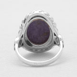 925 Sterling Silver Charoite Rings