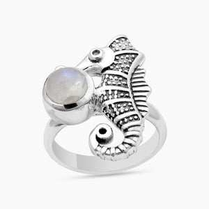 Pearl Silver Rings