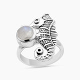 Pearl Silver Rings