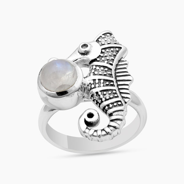 Pearl Silver Rings