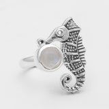 Pearl Silver Rings