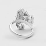 Pearl Silver Rings