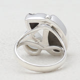 925 Sterling Silver Raw Meteorite Rings