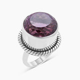 925 Sterling Silver Amethyst Rings