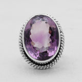 925 Sterling Silver Amethyst Rings