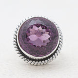 925 Sterling Silver Amethyst Rings