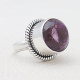 925 Sterling Silver Amethyst Rings