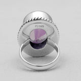 925 Sterling Silver Amethyst Rings