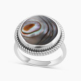 Spectrolite Silver Rings