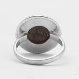 Spectrolite Silver Rings