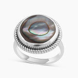 Spectrolite Silver Rings